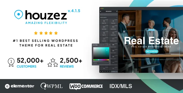 Houzez - Real Estate WordPress Theme 4.1.5  GPL License